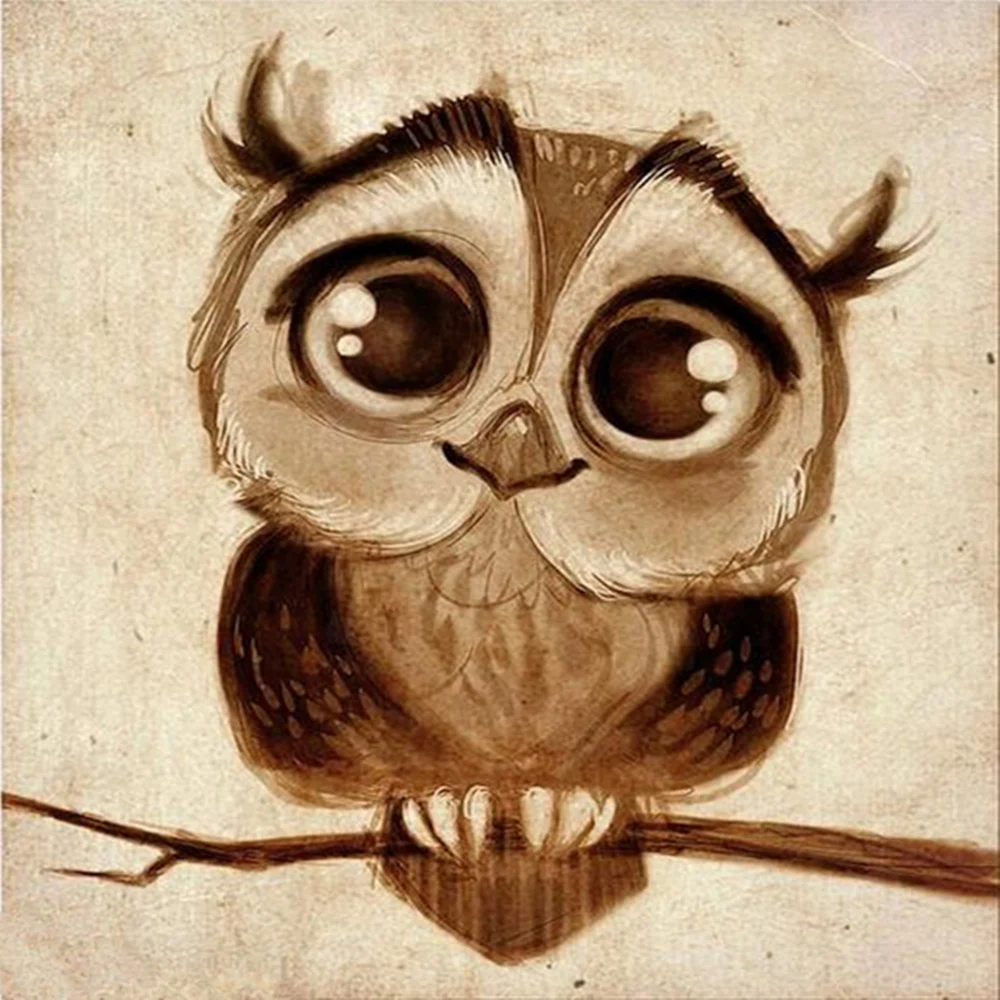 

5d diy diamond painting cartoon owl partial diamond paintings mosaic pictures painting rhinestones embroidery dimond painting
