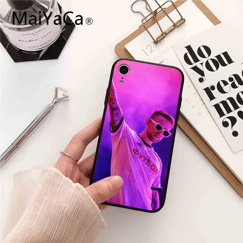 Maiyaca Egor Kreed новое поступление черный чехол для телефона iPhone 8 7 6 6S Plus 5 5S SE XR X XS MAX Coque Shell