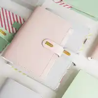 Yiwi Macaron 30mm Ring Spiral Notebooks Stationery,Fine Office School Personal Agenda Organizer/binder Diary Weekly Planner
