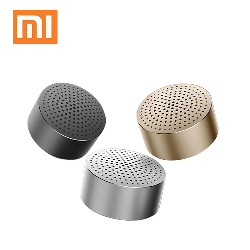 Оригинальный Xiaomi mi Bluetooth Динамик Портативный mi ni Беспроводной Bluetooth 4,0 стерео Динамик громкой связи вызова Поддержка музыка MP3 плеер