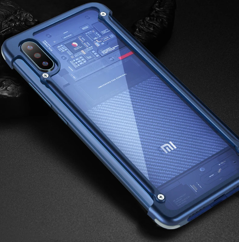 Oatsbasf Алюминиевый металлический бампер чехол для Xiaomi mi 8 mi 8/Pro/Explorer Роскошная подушка безопасности Защита от падения жесткий чехол mi 8 Pro