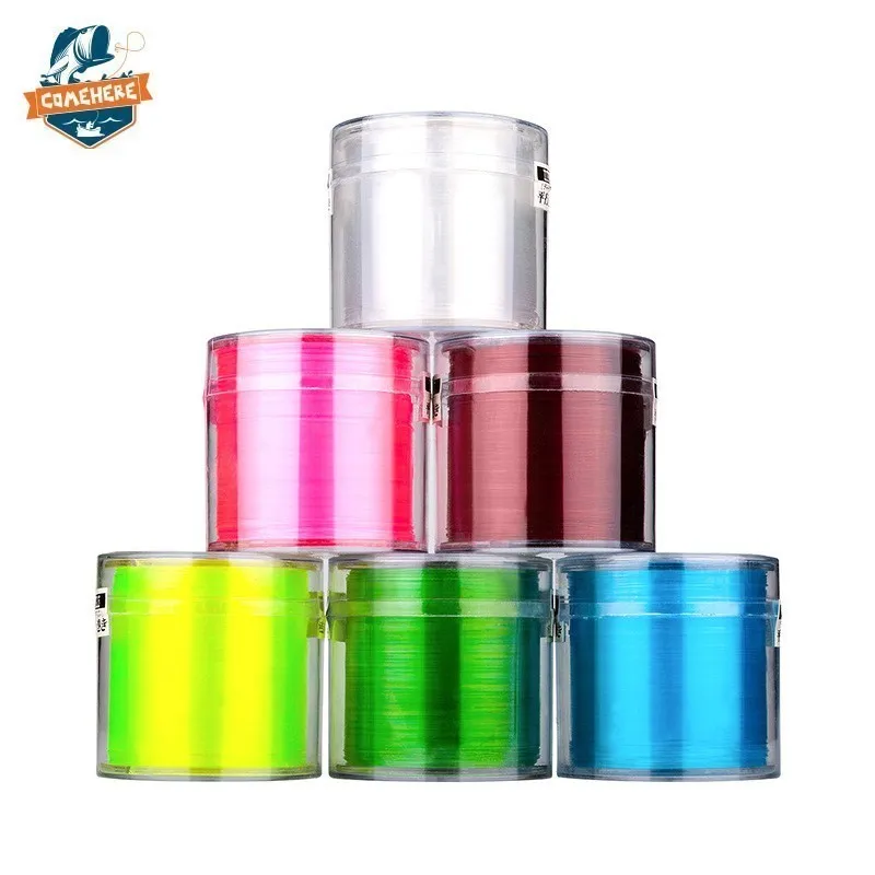 1pcs Nylon Line Super Strong Nylon Fishing Line 500M 2-35LB Monofilament Line Japan Material Fishline For Carp Fishing 8color