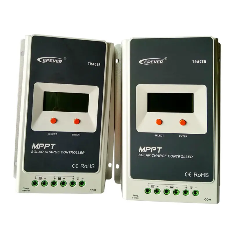 

MAYLAR@ 40A 12V/24V auto Solar Charger Controller MPPT VOC 100V LCD Solar Panel Charging Controller Voltage Control with MT50