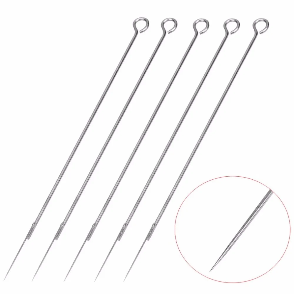 5 Pieces 3RL Disposable Tattoo Needles 304 Medical Stainless Steel