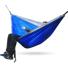 1-2 человека парашют для игр на свежем воздухе гамак кемпинг подвесная кровать качели портативный двойной стул Hamac армейский зеленый