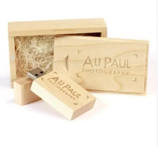 

New Custom wooden usb 2.0 memory flash stick pen drive