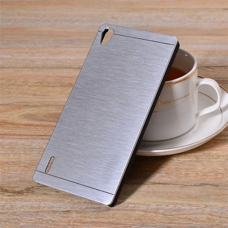Для Huawei P6 P7 P8 P9 мини Lite Плюс/Y3 Y5 Y6 II Pro Y635 Y625 Y541 Y360 Y560 Case Жесткий Алюминиевый Металл +