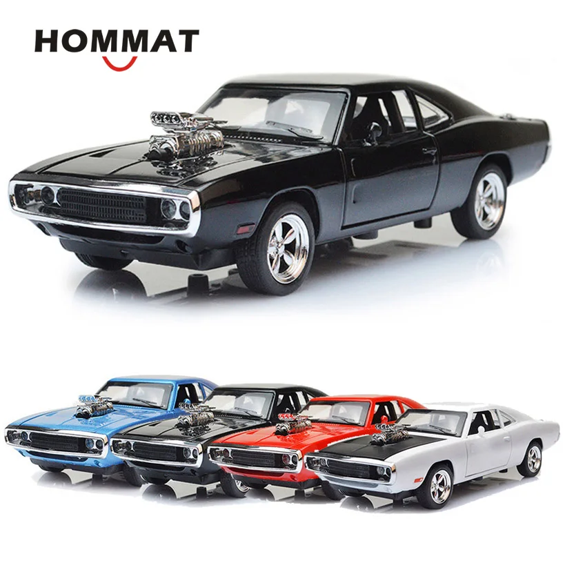 

HOMMAt 1:32 Scale Fast And Furious Dodge Charger Soprts Model Car Metal Alloy Diecast Toy Car Model Cars Toys For Children Gift