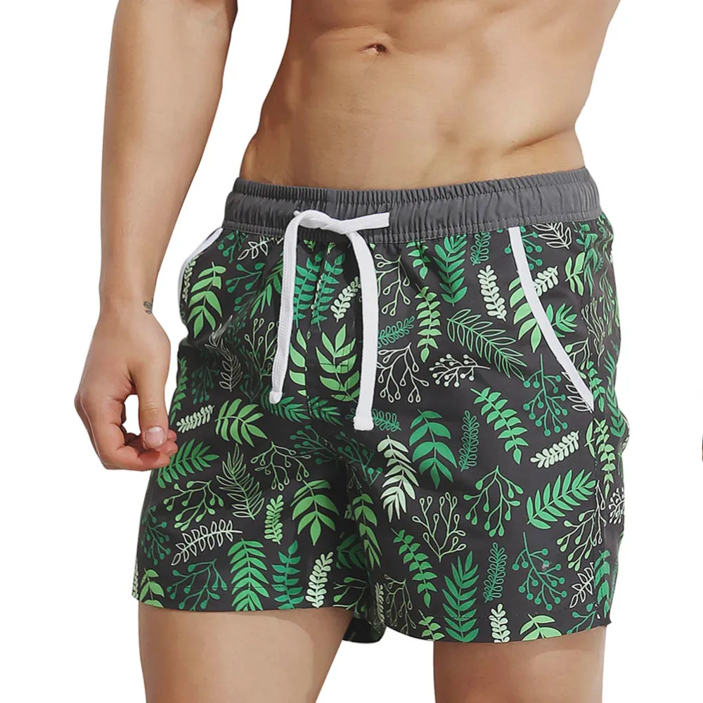 

Men's Sport Running Beach Short Pants Hot Sell Swim Trunk Pants Quick-drying Movement Surfing Shorts GYM Swimwear For Male