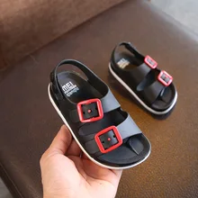 Летняя обувь для мальчиков детские сандалии противоскользящие сандалии детские сандалии из ПВХ дышащая детская обувь 13,5-18 см
