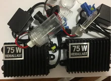 75W Xenon HID Kit Fast Start H8 H9 H11 H1 H3 H7 HB3 HB4 9005 9006 880 D2 D2S D2H 4300K 6000K 8000K Fast Bright 75w Xenon Kit