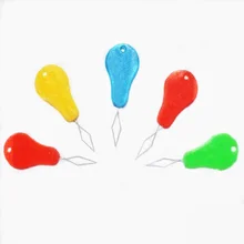 5 pièces poignée en plastique artisanat coupe-fil couture Ripper point Ripper aiguille enfileur outil de couture AA7403(China)