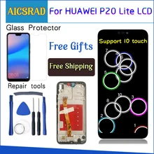 Для huawei P20 Lite ЖК-дисплей+ кодирующий преобразователь сенсорного экрана в сборе Замена для huawei P20 Lite ANE-LX1 ANE-LX3 Nova 3e