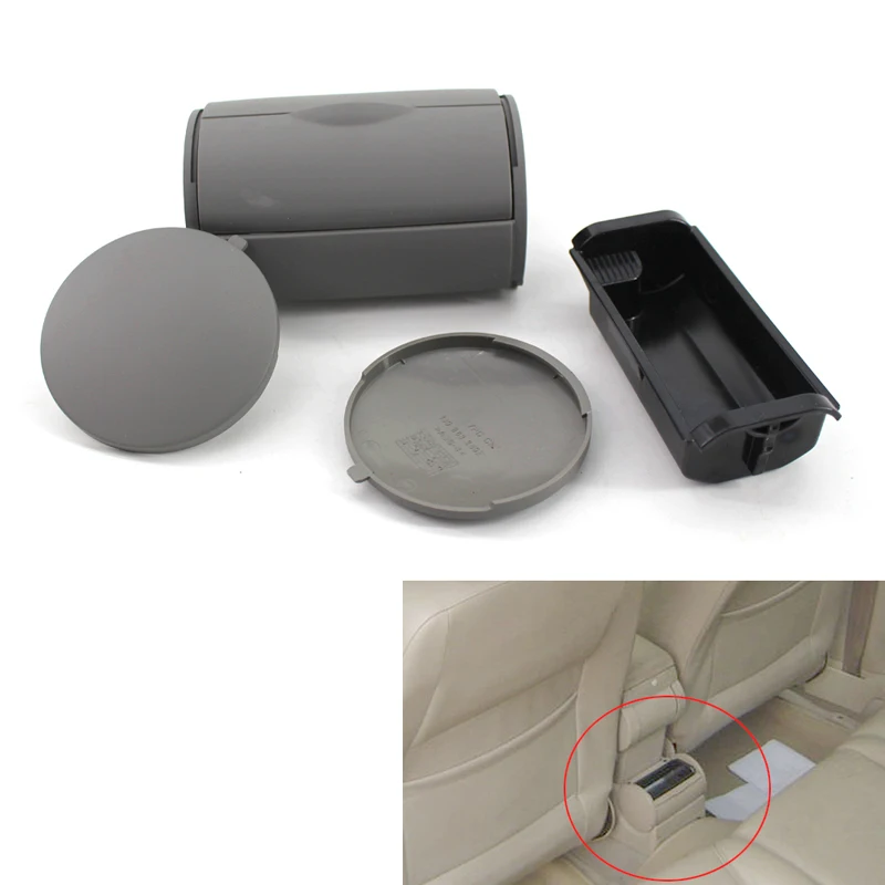 CNWAGNER 1J0857962H черный серый задний пепельница Коробка боковая крышка для VW/JETTA/GOLF/GTI