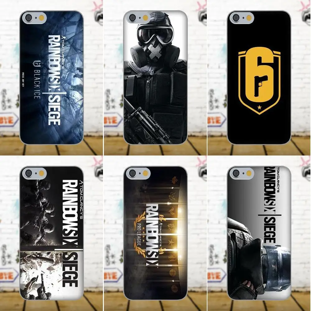 

Diwqxr Rainbow Six Siege Operation Black Ice For Galaxy A3 A5 A7 J1 J3 J5 J7 S5 S6 S7 S8 S9 edge Plus 2016 2017 Soft Phone Coque