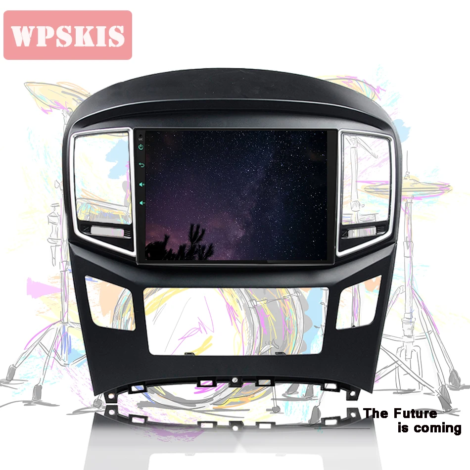 Discount Android 9.0 Octa Core Car DVD GPS Navi for Hyundai H1 Grand Starex 2015 - 2018 4GB RAM 64GB ROM support 3/4G DAB+ TPMS Head Unit 4