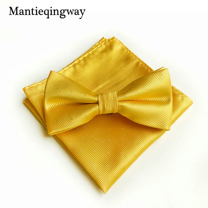 20 цветов бабочкой платок Набор для мужчины Торжественная одежда Бизнес платок галстуки Gravata тонкий полиэстер галстук