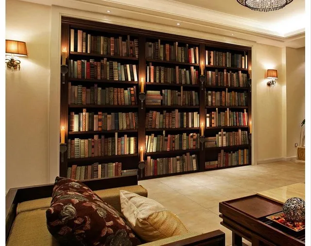 Aangepaste 3d wallpaper 3d muurschilderingen behang boekenkast ... Aangepaste 3d wallpaper 3d muurschilderingen behang boekenkast ...