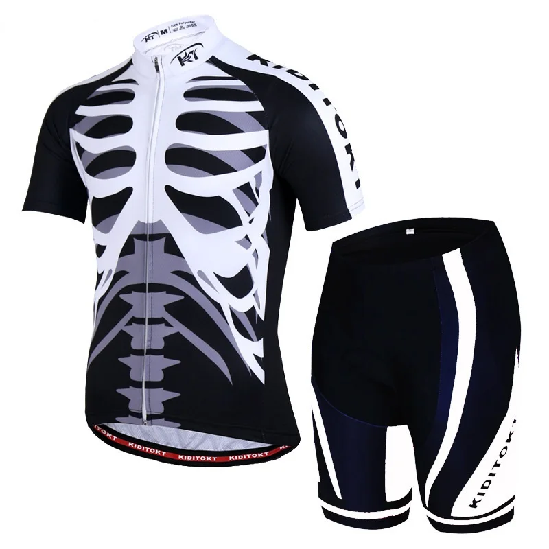 

Cycling Jersey Set Bicycle Short Sleeve Set Mountain Bike Wear Breathable Shirt+3D Cushion Shorts Padded Pants Cycling Clothing