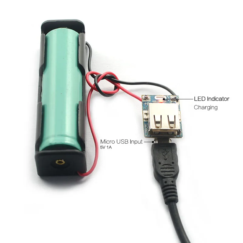 Модуль зарядного устройства CIRMECH Micro USB Li Po Ion 18650 для внешнего аккумулятора 5 В