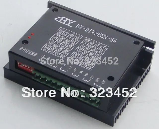 

Aluminium Case with Heatsink CNC Single Axis TB6600 5A Two Phase Hybrid Stepper Motor Driver
