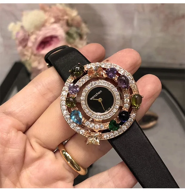 

famous Women's Watches Top Brand Runway Luxury European Design Automatic Quartz Wristwatches FL2095P
