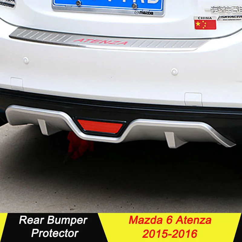 

For Mazda 6 ATENZA Rear Bumper Diffuser Bumpers Protector For ATENZA 2015-2016 Body kit bumper