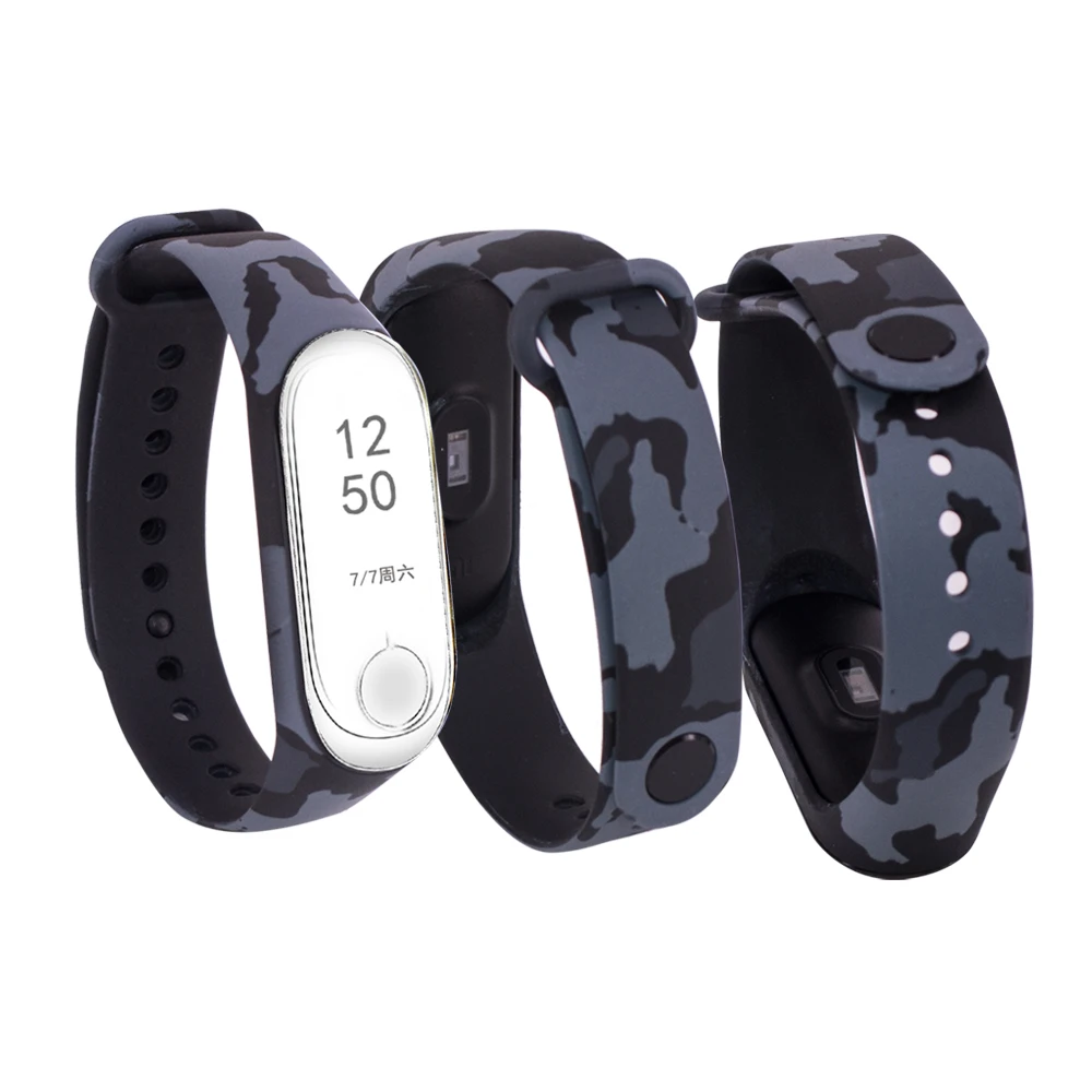 Для xiaomi mi 3 ветви браслет 3 спортивный ремешок часы силиконовый для xiaomi mi Band 3 аксессуары ремешок браслет mi band 3