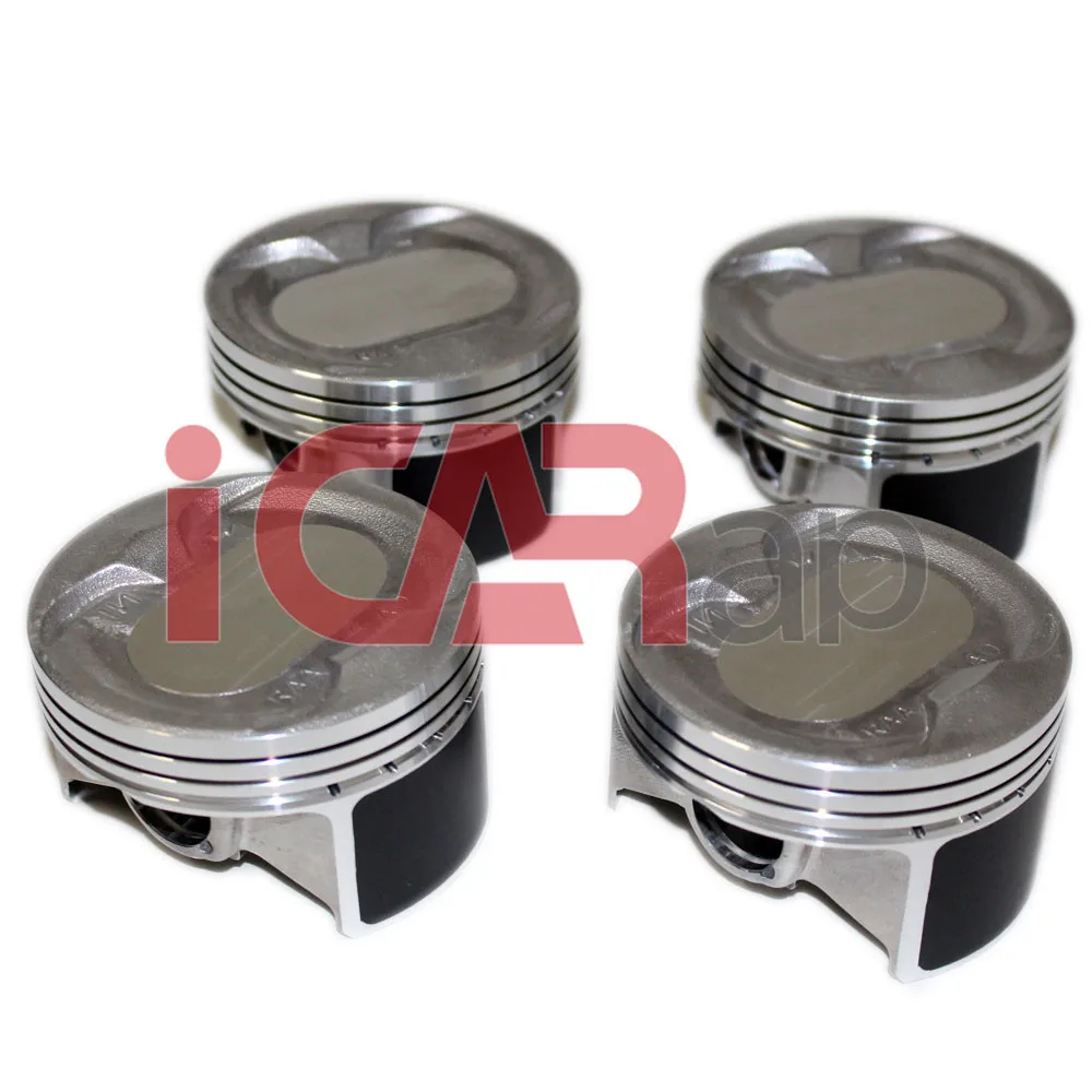 4 шт./лот новые поршни хорошего качества OEM:13010 RAA A01/13010 A00 для Honda Accord 2003 2007 2.4L(K24) CR V