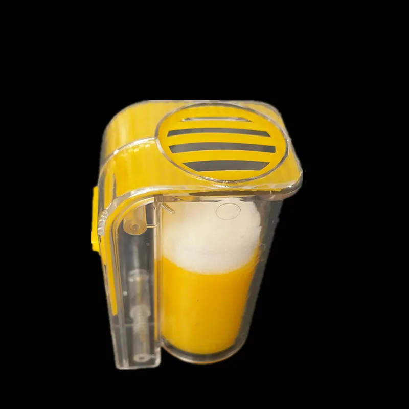 

1Pcs Bee Queen Marking Catcher Plastic One Handed Marker Bottle Plunger Plush Beekeeper Tool Garden Beekeeper Queen Bee Catcher