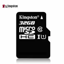 Карта microSD kingston класса 10 UHS-I, скорость 16 ГБ 32 ГБ 64 ГБ 128 ГБ 256 ГБ, карта памяти для сотового телефона, класс 4, 8 ГБ, TF карта