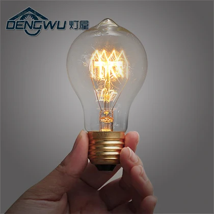 E27 screw lamp housing decoration incandescent bulb mouth Edison light A19 retro nostalgia |
