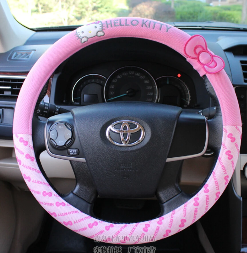 Hello Kitty Car Wheel Coverin Steering Covers from Automobiles