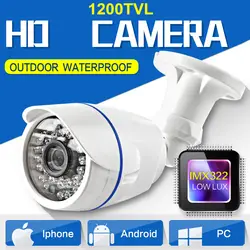 HD 1200tvl ИК-светодиодов CCTV Камера Home Security день/ночь Водонепроницаемый безопасности Камера камеры