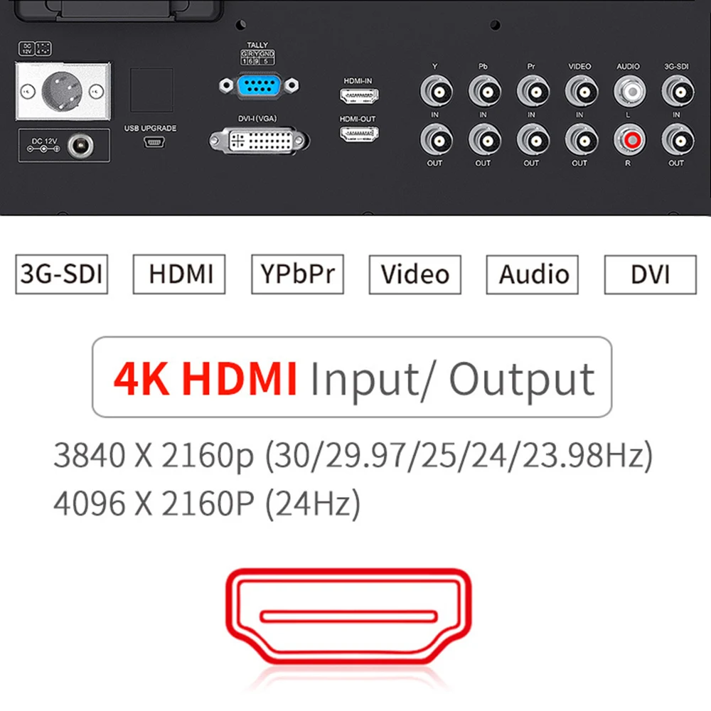 SEETEC P173 9HSD 17 3 дюймов Pro широковещательный монитор 4 K HD 1920x1080 алюминиевый дизайн ЖК