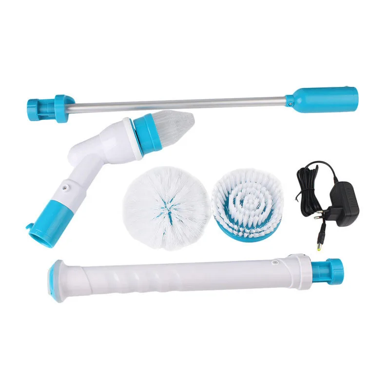 Preise Turbo Peeling Reinigung Pinsel Elektrische Spin Wäscher Cordless Aufladbare Bad Reiniger mit Verlängerung Griff Adaptive Pinsel Badewanne
