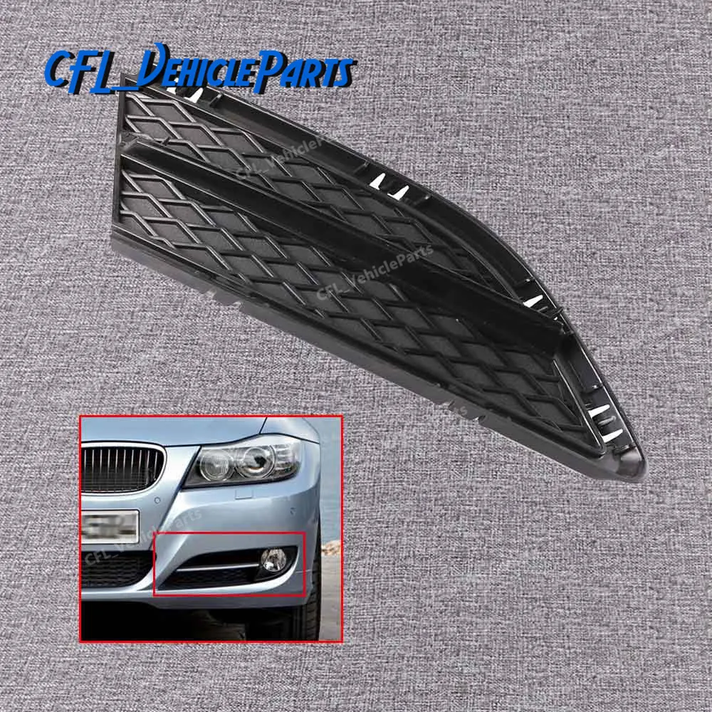 

Front Left Driver Bumper Lower Grille Trim Insert 51117198901 For BMW 3 Series E90 E91 328i 323i 325i 330i 335i 2009-2012