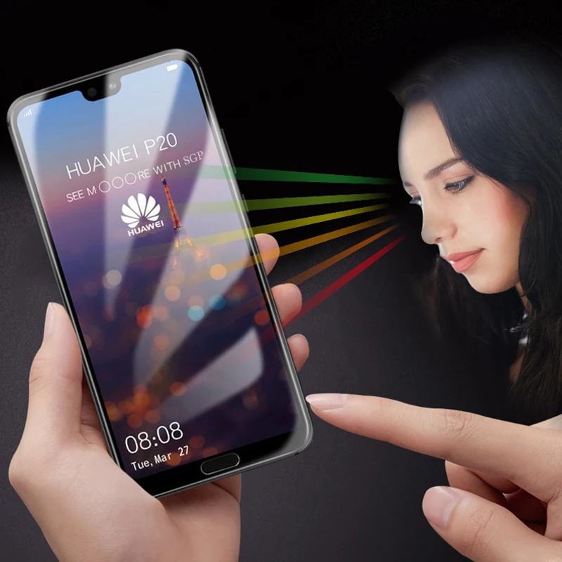 Закаленное защитное стекло с полным покрытием для Huawei P20 Lite Pro P10 P9 P8 2017 P30 Защитная