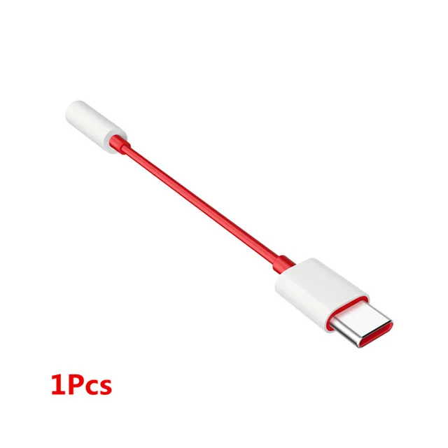 Oneplus 6T 7 Pro usb type C до 3,5 мм адаптер для наушников Aux аудио для Oneplus 7 1+ 6t USB-C конвертер музыки - Цвет: 1pcs