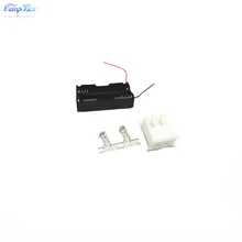 50Pcs 2x18650 Battery Case Holder Socket Wire Junction Box With 15cm Wires XH 2 54 Header