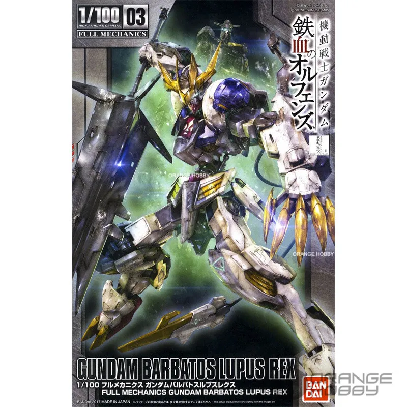 OHS Bandai ТВ железные сироты полная механика 03 1/100 Gundam Barbatos Рекс волчанка мобильный костюм сборки пластик Модель наборы oh