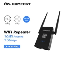 COMFAST Wireless WIFI Repeater 750 Mbps Router Dual Band 2,4G/5,8G 802.11AC WLAN Repeater Wi fi Roteador Signal Booster Extender