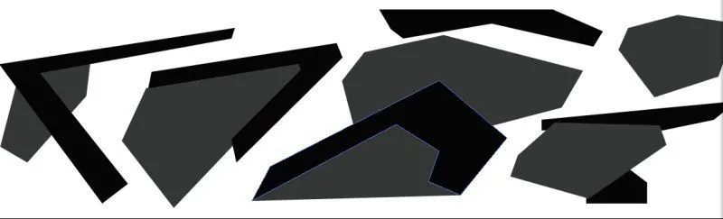 large black grey white piexl camouflage car wrapping camo film (6)
