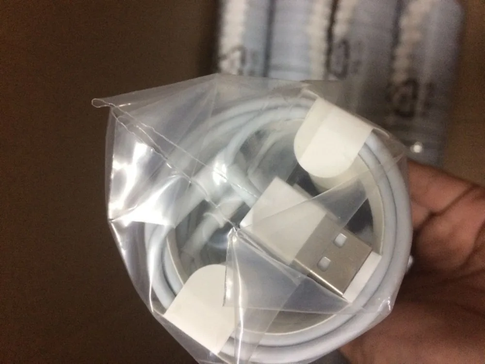 

20pcs/lot 1M/3Ft E75Chip Genuine with144 weave 1:1 USB Data Sync Charger Cable for iPhone 7/7plus/6Plus/6/5S/5 iOS9.3.1 10 11