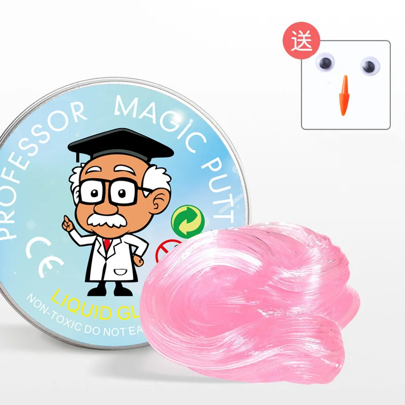 2019 Transparent Slime Toys Crystal Glue for Fluffy Putty Cloud Slime Plasticine Clay Light Polymer Kids Antistress Toy Gift (19)