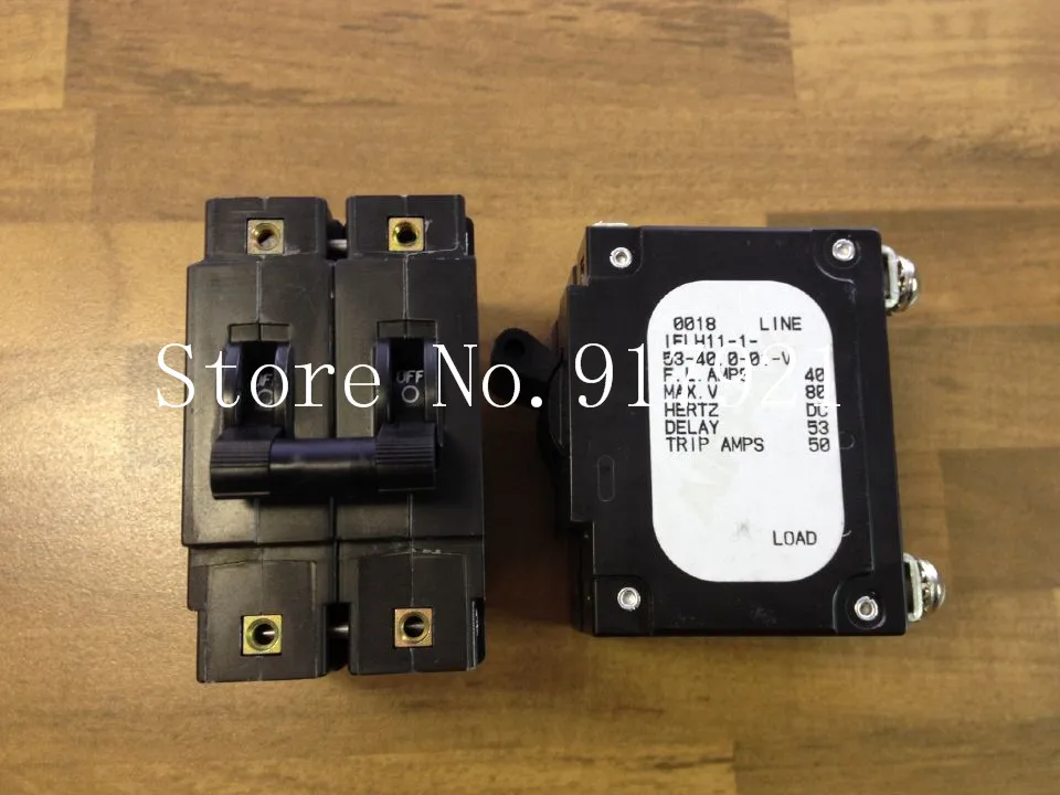 

[ZOB] The United States AIRPAX Ebers IELH11-1-53-40.0-01-V 2P40A 80V breaker --5pcs/lot