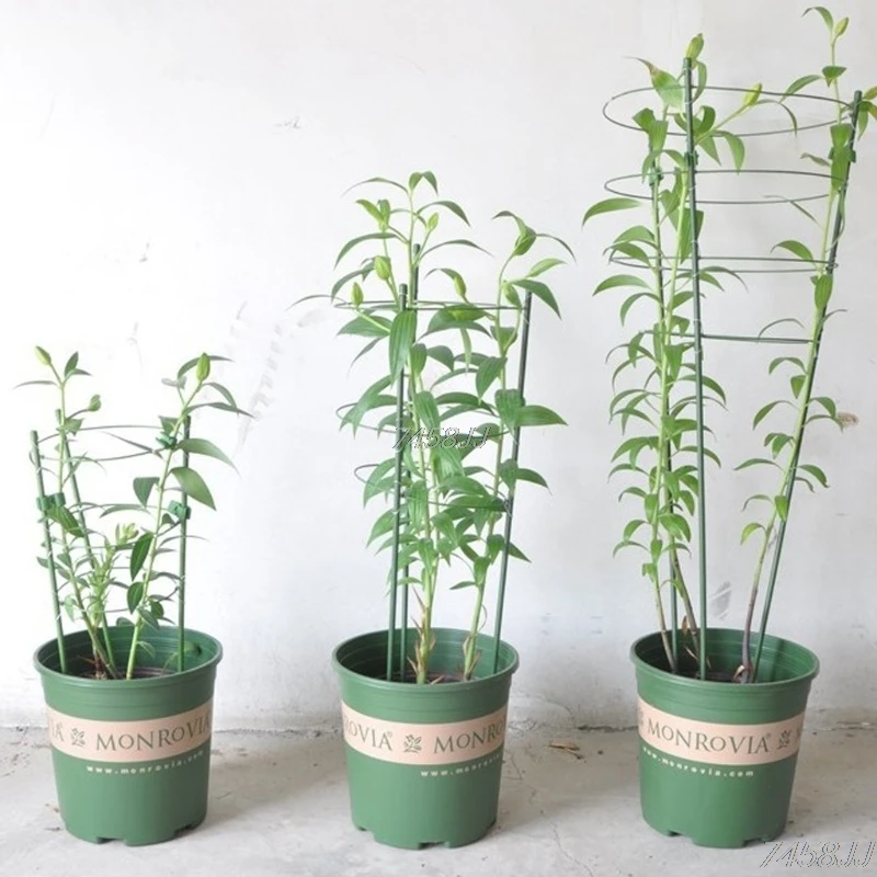 

Garden Plant Support Climbing Plants 45cm 60cm Conical Trellis Supporter Frame G03 Drop ship