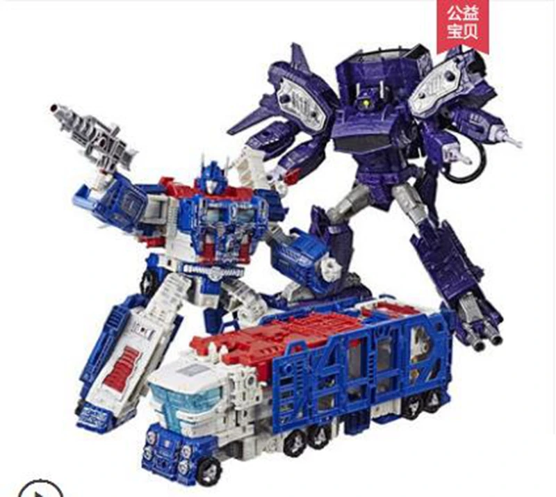 

Transformation Takaratomy Cybertron battle siege siege SG-14 L-class shockwave firepower PVC Actin Figure Kid Doll
