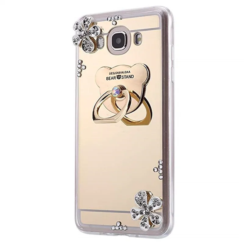 Роскошный зеркальный ТПУ чехол для Samsung J7 2016 J5 J3 J2 Grand Prime pro A50 A10 A20 A30 M20 M10 C7 C9 Case A6 A8
