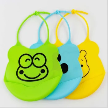 

Silicone Bib Bib Silicone Rice Waterproof Slobber Towel Baby Supplies Baby Apron Drool Baby Lunch Feeding Bibs Waterproof